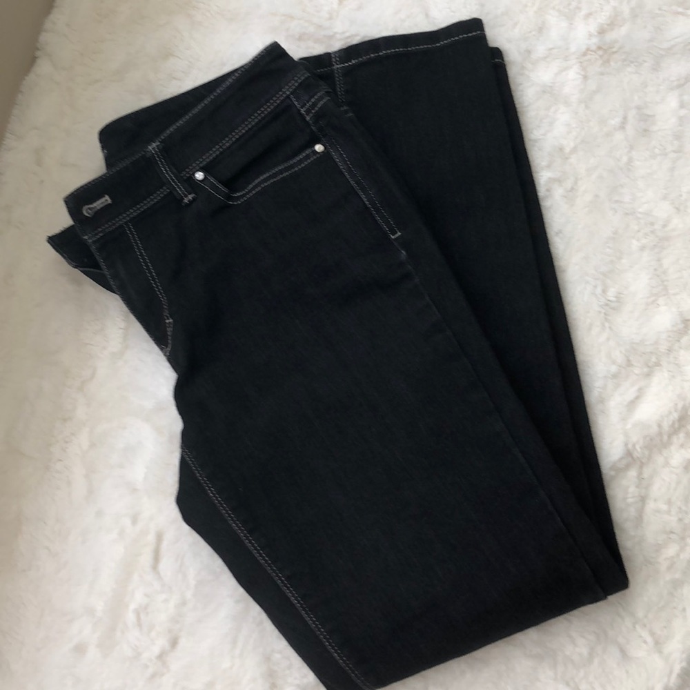 Black skinny jeans. White House Black Market.